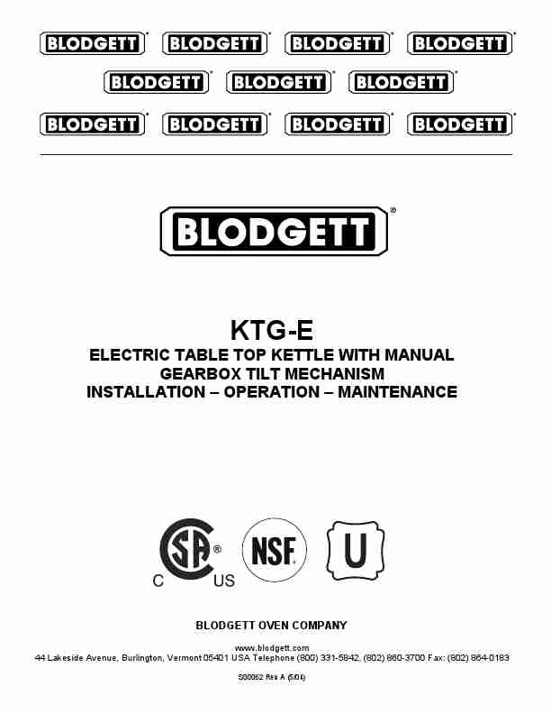Blodgett Hot Beverage Maker KTG-E-page_pdf
